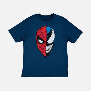 Camiseta de hombre, manga corta regular fit azul de Spiderman ©Marvel