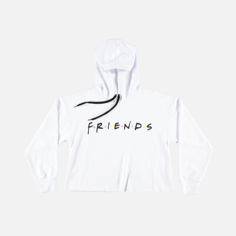 Sudadera Mujer Blanca Friends - Sibuts Tienda Online