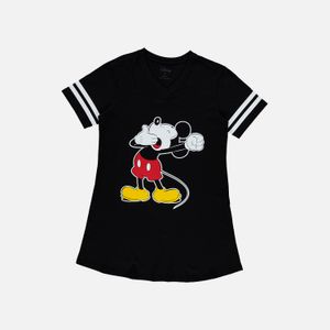 Pijama de mujer batola negra de Mickey Mouse ©Disney
