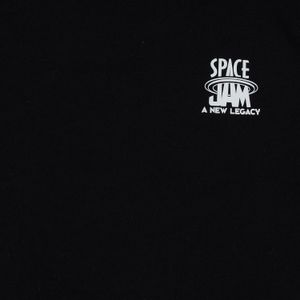 Camiseta de hombre, manga corta regular fit negra de Space Jam: A New Legacy