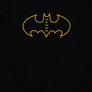 Camiseta de mujer, manga corta slim fit negra de Batman Dc Comics