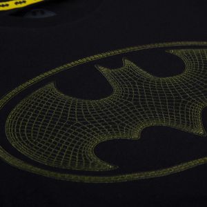 Camiseta de hombre, manga corta regular fit negra de Batman TM & © WBEI