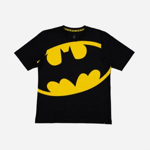 Camiseta de mujer, relax fit amarilla/gris de batman Dc Comics