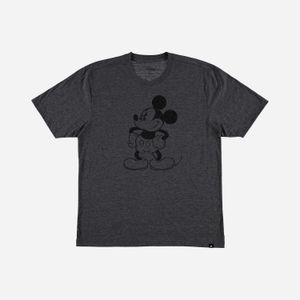Camiseta de hombre, manga corta regular fit gris de mickey mouse ©disney