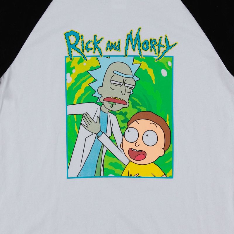 234599-camiseta-hombre-rick-and-morty-manga-tres-cuartos-3
