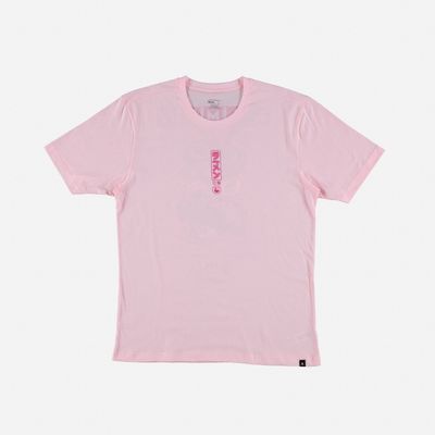 Camiseta de hombre , manga corta regular fit rosada de Movies