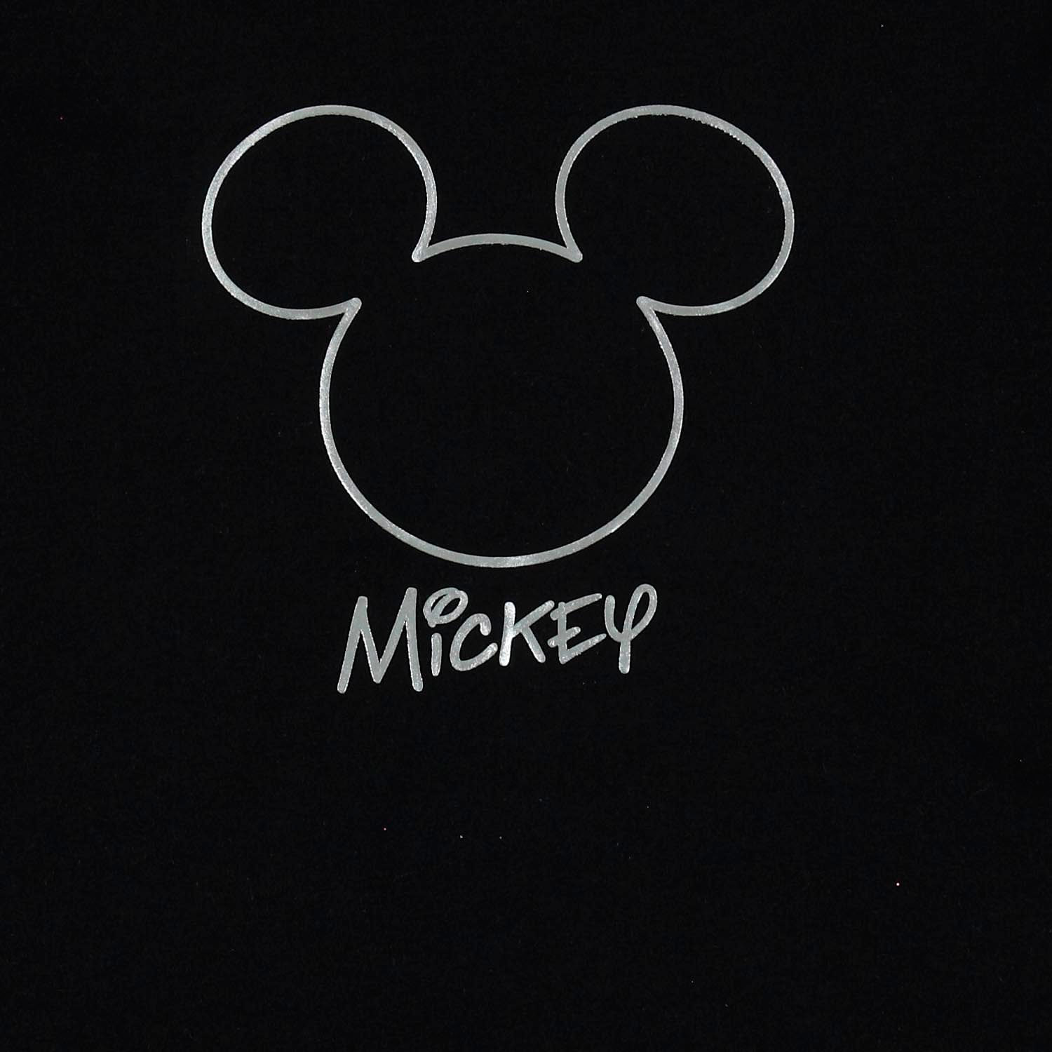 Deber Antídoto Agregar Camiseta de Mickey Mouse estampada negra para mujer