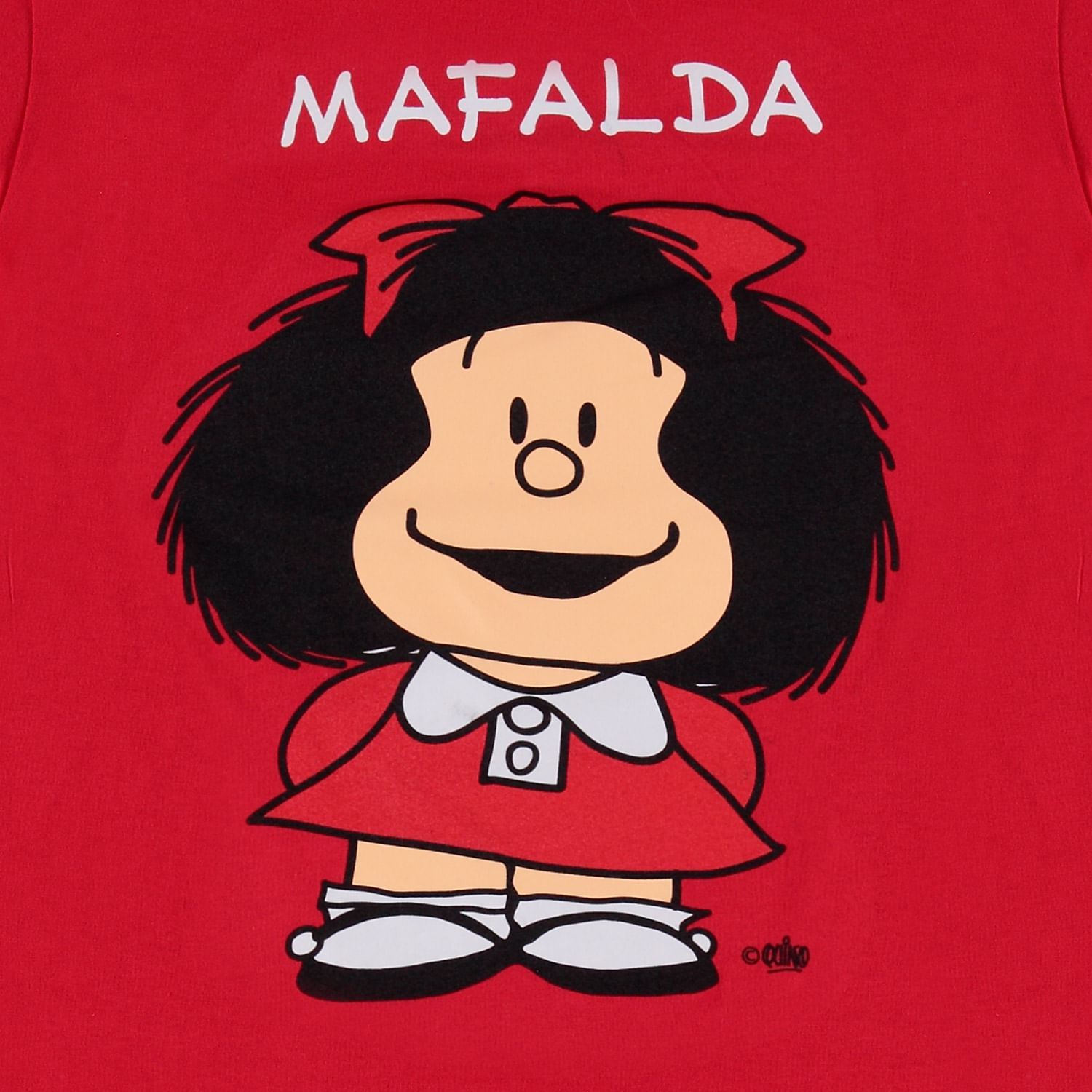 de mujer, batola roja de Mafalda