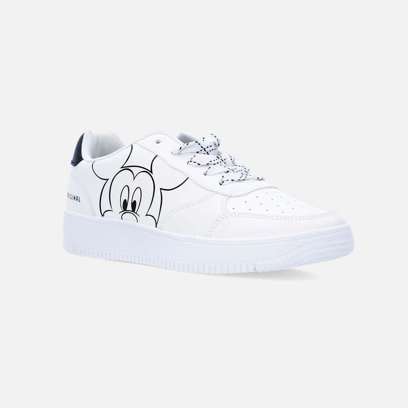 Tenis para mujer blancos de Mickey Mouse MoviesShop Productos