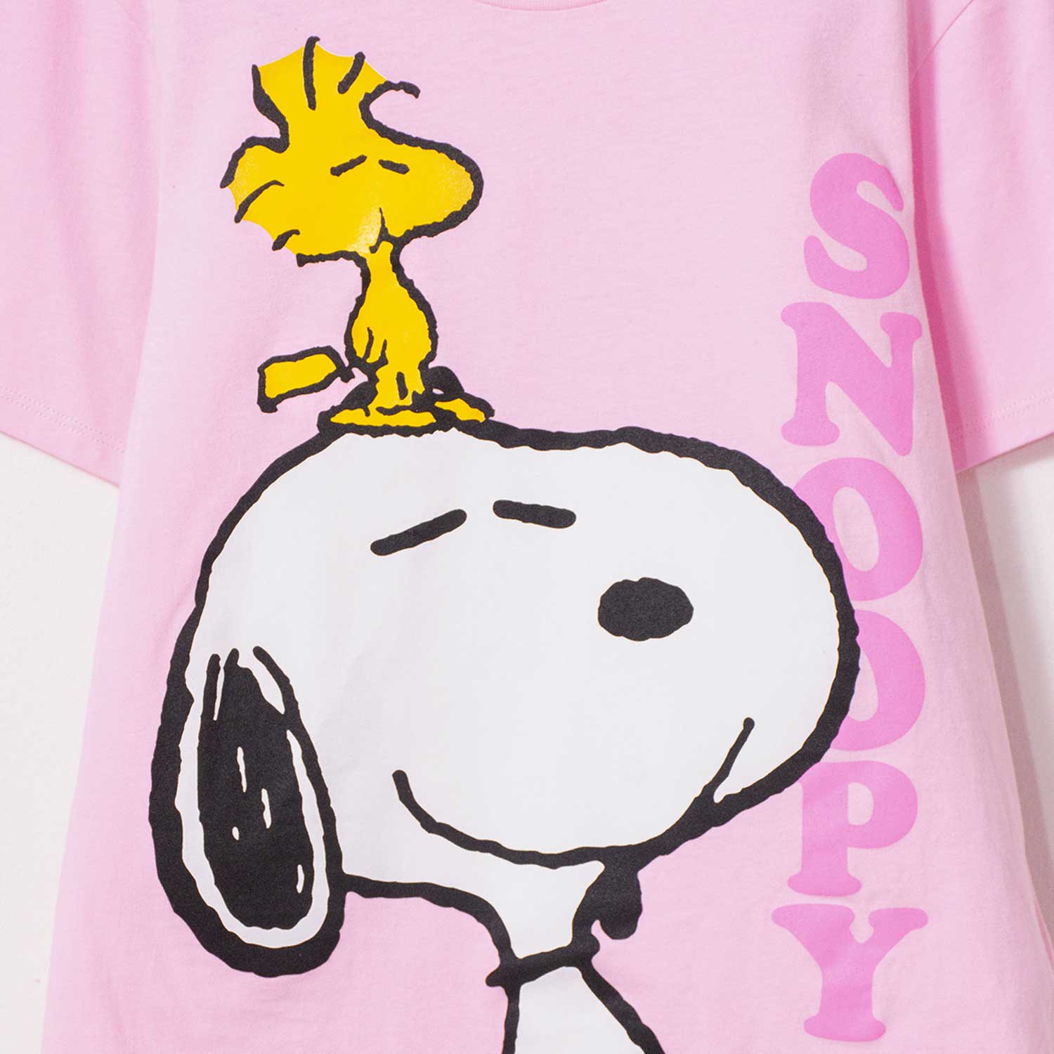 Pijama de Snoopy con pantalón largo rosada para mujer - MoviesShop | Productos