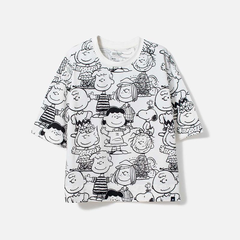 235265-camiseta-mujer-snoopy-manga-corta-1