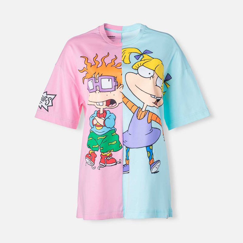 233246-camiseta-mujer-rugrats-manga-corta-1a