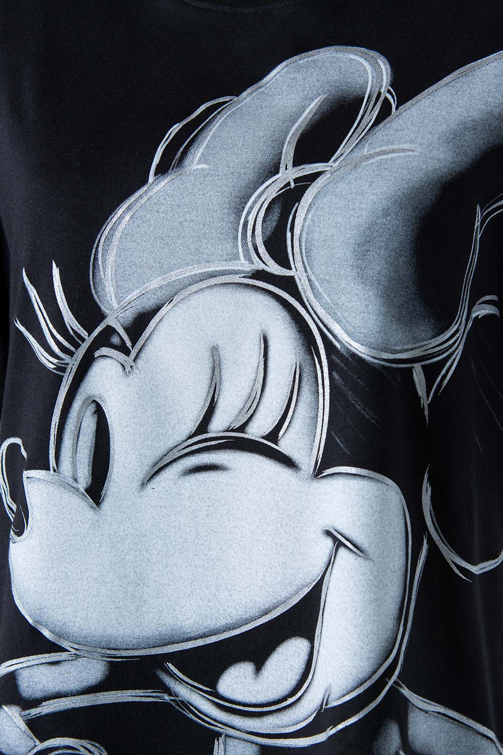 Disney Camiseta de manga corta para mujer de Mickey y Minnie Mouse