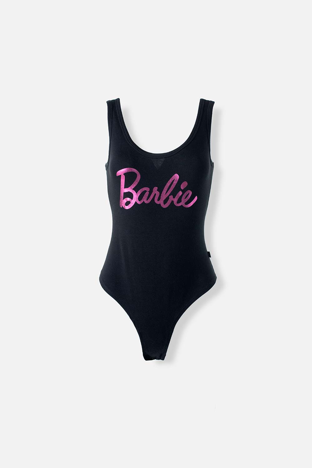 Body de Barbie negro para mujer XS-0