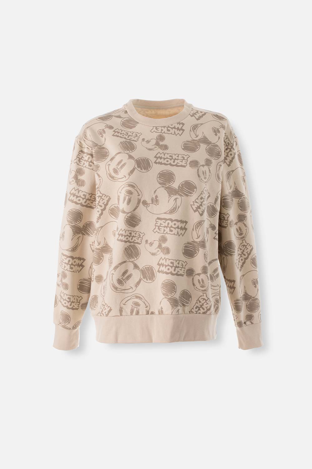 Buzo de mujer cerrado beige de Mickey Mouse MoviesShop