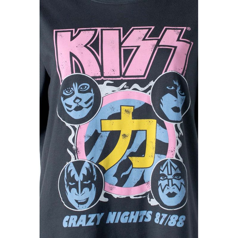 Camisetas de 2025 kiss para mujer