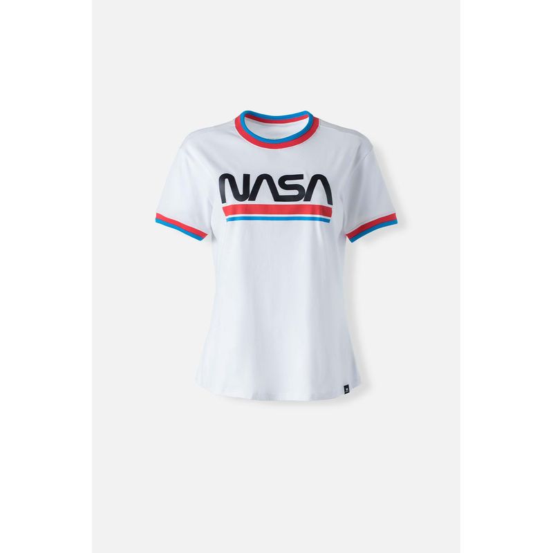 Camiseta discount nasa blanca