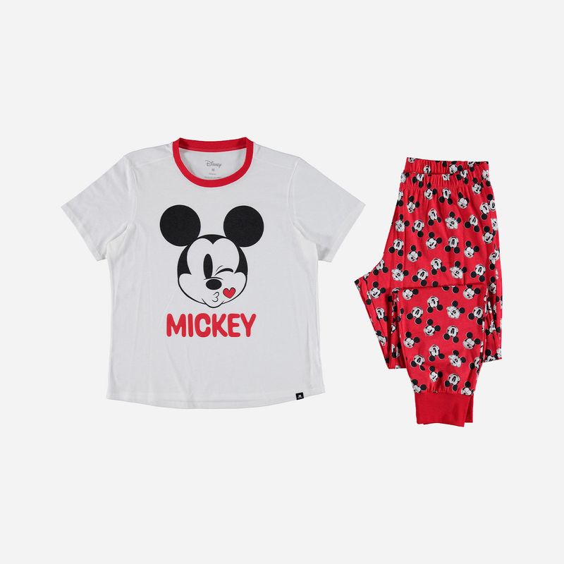 Pijamas mujer mickey discount mouse