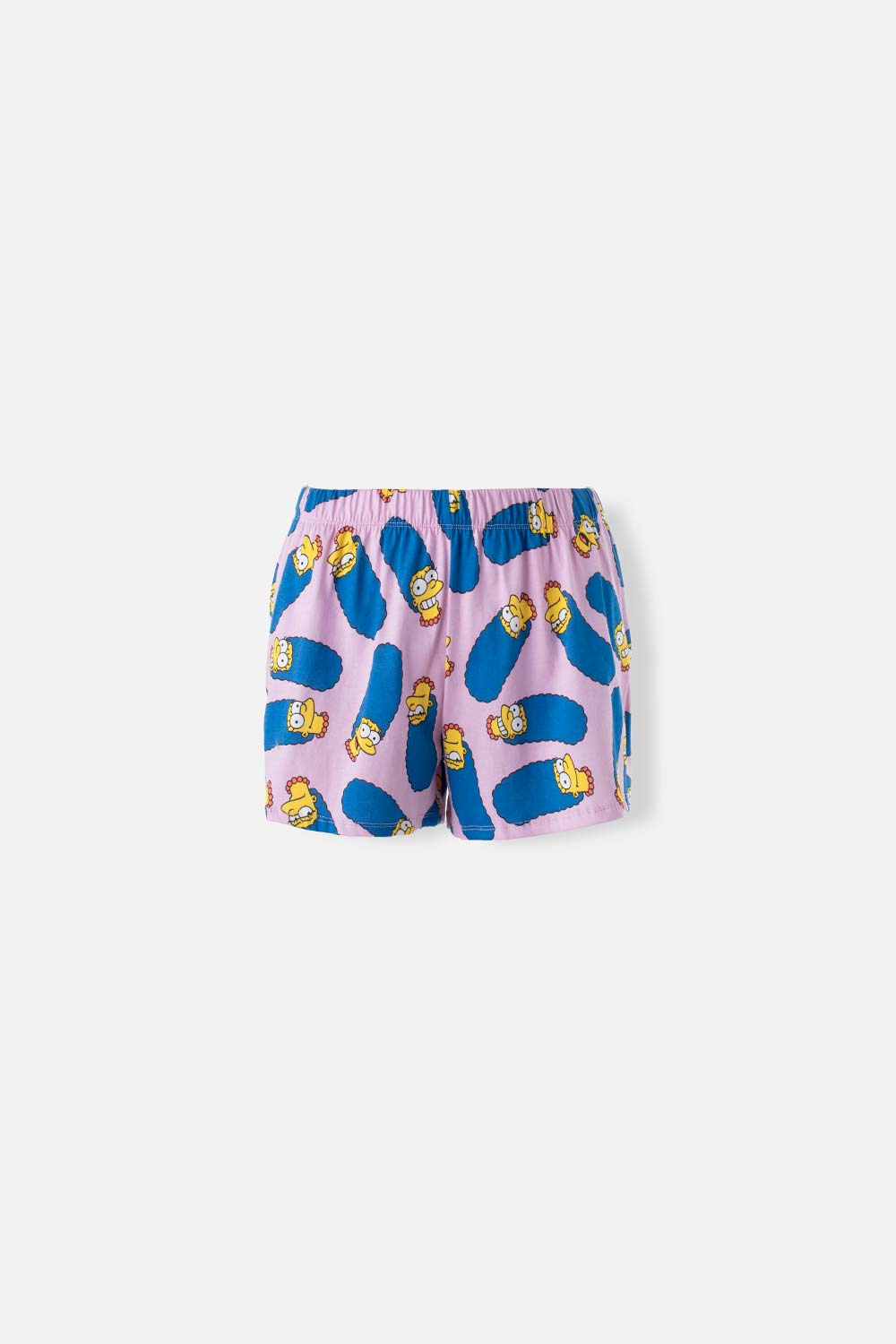 Short de pijama de Los Simpsons azul para mujer XS-0