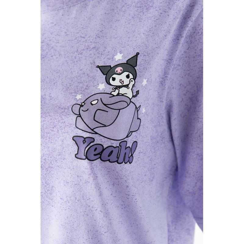 237937-camiseta-mujer-kuromi-manga-corta-4