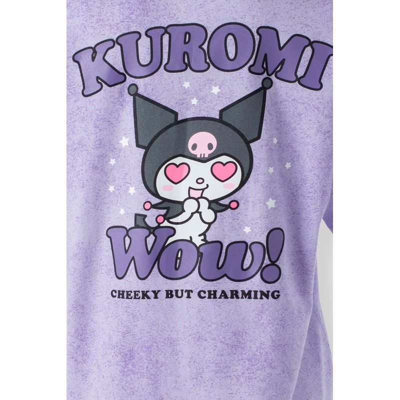 237937-camiseta-mujer-kuromi-manga-corta-3