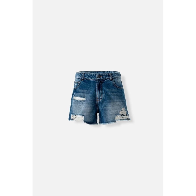 Short fashion rotos para mujer