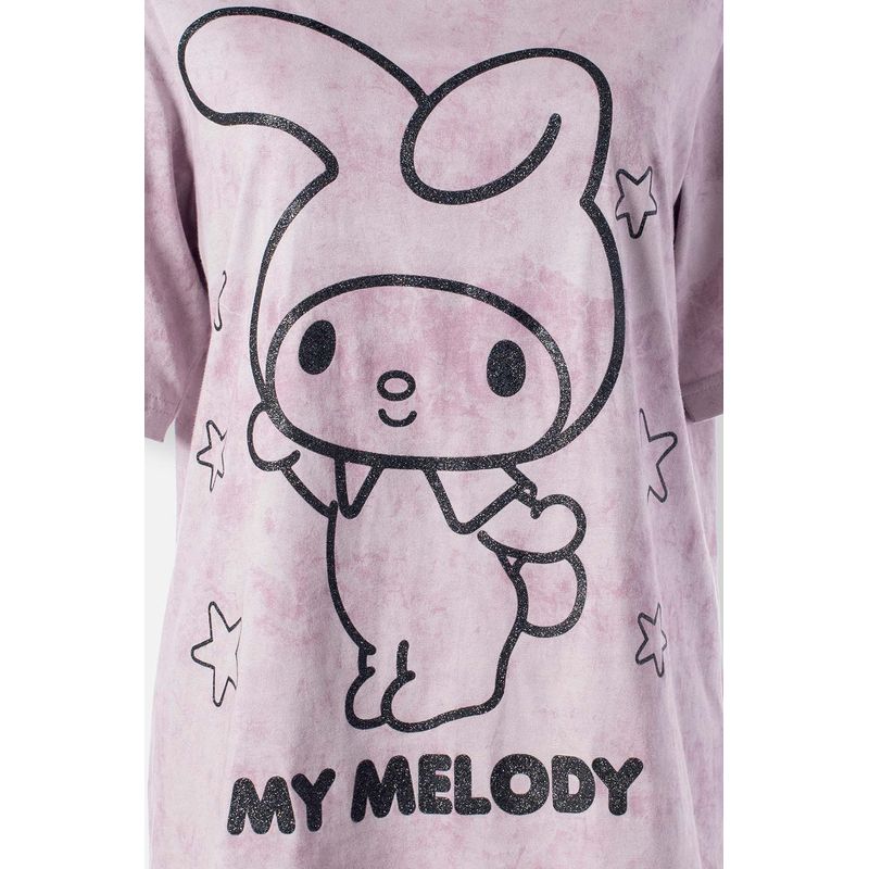 238541-camiseta-mujer-my-melody---kuromi-manga-corta-2