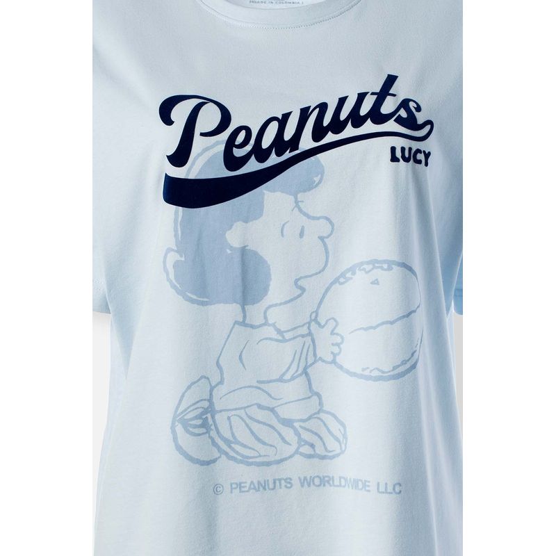 238723-camiseta-mujer-snoopy-manga-corta-2